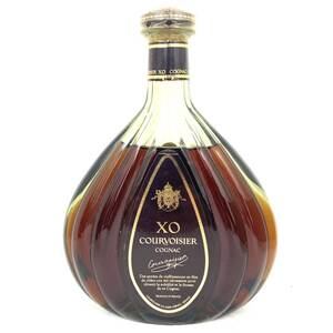 ◇【同梱不可】 XO COURVOISIER COGNAC クルボアジェ ブランデー 700ml 古酒 ◇ 