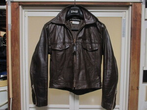 美品 ヴィンテージ HARLEY DAVIDSON シングル ライダースジャケット AMF 1960’S 1970’S ハーレーダビッドソン ジージャンタイプ 