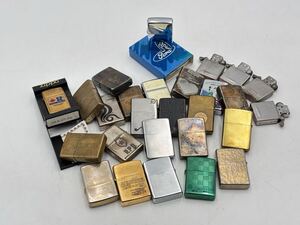 ZIPPO ジッポ 23点まとめて　火花・着火未確認 現状品　ジャンク 訳あり インサートユニット4個おまけ付