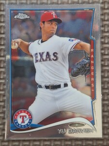 2014 Topps Chrome #175 YU DARVISH Texas Rangers Hokkaido Nippon Ham Fighters