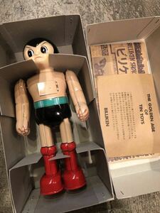 動作品　ビリケン商会 ASTRO BOY ブリキ ゼンマイ 歩行 鉄腕アトム 手塚プロダクション アストロボーイ レトロ 当時物 