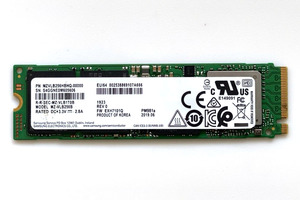 送料無料 サムスン・SAMSUNG SSD PM981a 256GB MZ-VLB256B MZVLB256HBHQ エラーチェック済