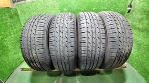 中古 イエローハット タイヤ 205/65R15 ECOFINE 2022年製　サマー 夏タイヤ　4本セット