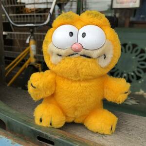 即決価格 80s Garfield ヴィンテージ ガーフィールド ぬいぐるみ 14cm