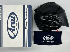 ARAI アライ SZ-RAM4 グラスブラック GLASS BLACK SZ-Ram4 ジェットヘルメット XLサイズ