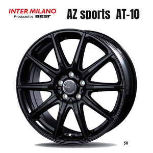 送料無料 ベスト AZ sports AT-10 6J-15 +53 5H-114.3 (15インチ) 5H114.3 6J+53【4本セット 新品】