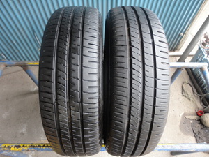 ダンロップ　ENASAVE EC204　175/60R15　2本　9.5分溝　程度良好！