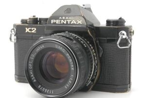 【ジャンク品】ペンタックス PENTAX -K2 / SMC PENTAX 55mm F/1.8 -148