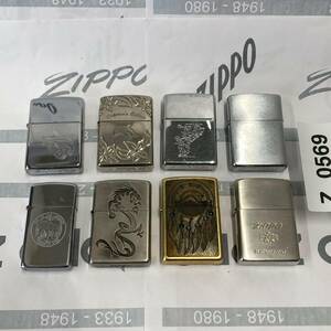 1円スタート zippo おまとめセット 8個 オイルライター ジッポー Z0569