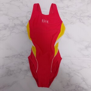 ELLE PETITE エルプチ レディース 競泳水着 スポーツ水着 練習用水着 ジム用水着 フィットネス水着 レディースS(7) カット高め