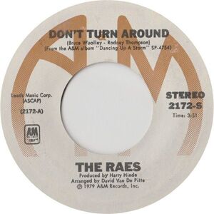 英7 Raes Dont Turn Around 2172S A&M Records /00080