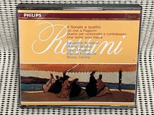 アッカルド　ロッシーニ　弦楽ソナタ　PHCP3608-9　送料無料