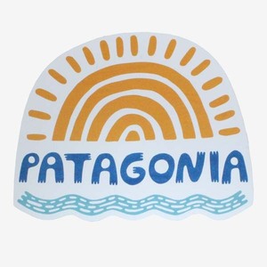 パタゴニア ノー ダムズ ステッカー Patagonia NO DAMS STICKER 太陽 ダム 水 シール デカール コレクション ダム カスタム デコ ギア 新品