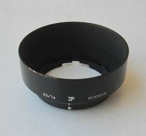 Nikon Fマーク　50ミリF1.4用フード　新品同様