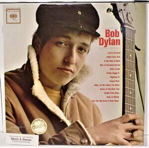 レア盤-6eye-USオリジナル-MONO-プロモシール★Bob Dylan - Bob Dylan[LP, 