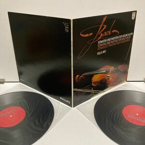 2LP フェリックス・アーヨ バッハ 無伴奏ヴァイオリン・ソナタとパルティータ FELIX AYO