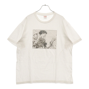 SUPREME シュプリーム 17AW × AKIRA Arm Tee アキラ アームプリント 半袖Tシャツ カットソー ホワイト