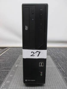 27 　　　　mouse computer MPro-iS201B-0706 HDDレス　スリムタイプPC　　　