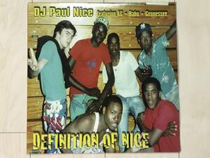 [12"] DJ Paul Nice featuring AG, Babu, Gennessee / Definition Of Nice ☆ BHH 2038