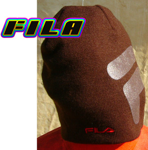 即決■FILA■ふわっとブラウンcap■■新品