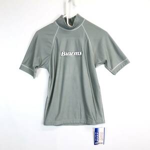 タグ付き Biarms(バイアームズ) 2way tricot jersey ラッシュガード 半袖 フリーサイズ 日本製 裏起毛