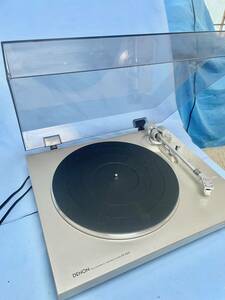 中古　DENON デノン レコードプレーヤーDP-300F 動作確認済みPLAYER used ターンテーブル