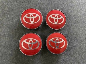 ★トヨタ TOYOTA★T14★ ホイールセンターキャップ ハブキャップカバー 車用 4個セット 外径60mm