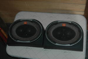 JBL Automotive Loudspeaker T950 ペア used/OK品　検) 車載 カーオーディオ ラウドスピーカー 4Ω 125W 楕円形 