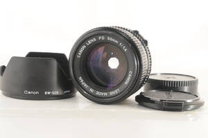 ★良品★CANON キヤノン NEW FD 50mm F1.4★完動★D139★