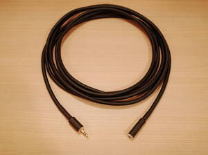 ★ 即決 立井電線 SOFTEC MIC CORD 0.75sq 4m ステレオミニプラグケーブル オス-メス 延長ケーブル NEUTRIK NYS231BG-LL NYS240L ★