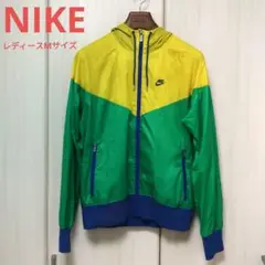 NIKE ナイキ ナイロン パーカー レディース Mサイズ 古着