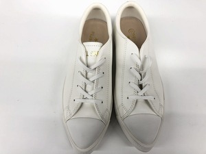 コンバース CONVERSE COUPE POINTUE LEATHER OX ローカットスニーカー 24.0cm ホワイト 31302830