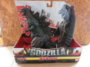 未使用◆バンダイ/BANDAI 怪獣王シリーズ ゴジラ 2016 ソフビ人形◆フィギュア GODZILLA◆管理番号①