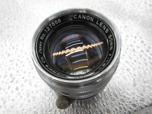 極美品　Canon キヤノン LENS 50mm F1.8 Lマウント 