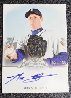 Topps Marquee【MAX SCHERZER】Auto #/185