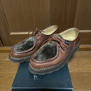 美品　FRANCE製 Paraboot MICHAELパラブーツ ミカエル SIZE:41