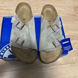 新品　BIRKENSTOCKビルケンシュトックZURICH 46 30cm サンダル　ナロー　taupe