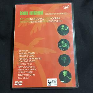 新品DVD/ジャム・マイアミ・ア・セレブレイション・オブ・ラテンジャズ