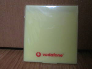 新品 未使用 vodafone 手鏡 黄色 (H-149)