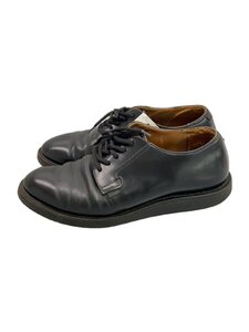 RED WING◆デッキシューズ/26cm/BLK/レザー/101