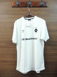 ★ 希少 新品 Mサイズ F.C.Real Bristol エフシーレアルブリストル GOD SELECTION XXX PRE MATCH TOP 半袖 Tシャツ ドライ ゲームシャツ 白