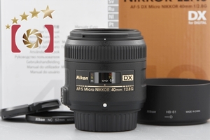 【中古】Nikon ニコン AF-S DX MICRO NIKKOR 40mm f/2.8 G