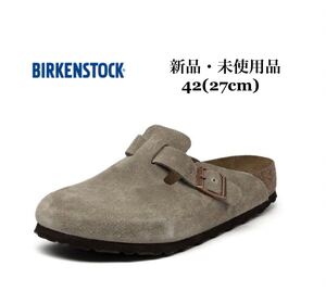 BIRKENSTOCK ビルケンシュトック Boston ボストン トープ ベージュ サンダル メンズ 42