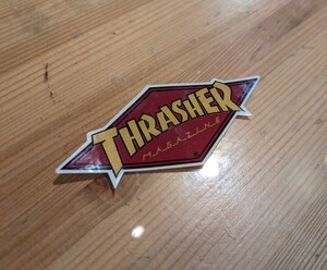 NEW THRASHER スラッシャー マガジン ステッカー スケートボード (まとめ買いOK)