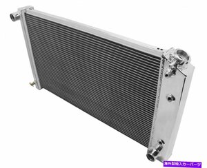 Blitech 3列アルミニウムラジエーターフィット1965-1974キャデラックフリートウッド/ブロアムBlitech 3 Row Aluminum Radiator Fit 1965 -