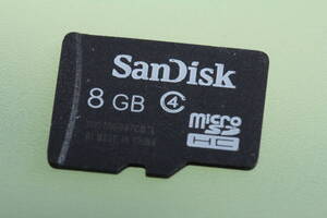 8GB microSDHCカード SanDisk