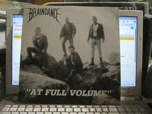 BRAINDANCE / AT FULL VOLUME U.K.パープルカラービニール10“ HELLEN OF Oi!! Oppressed Last Resort 4-Skins Combat 84 Blitz Business