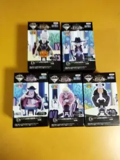 ONE PIECE 一番くじ 王下七武海 会議召集５種