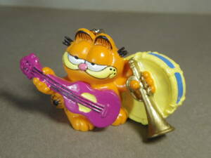 Garfield ガーフィールド PVCフィギュア キーホルダー 楽器 BULLYLAND