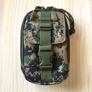 新品同様 JOURNAL STANDARD Digital camo Shoulder bag ジャーナルスタンダード デジカモ ショルダーバッグ 鞄 ミリタリー タクティカル